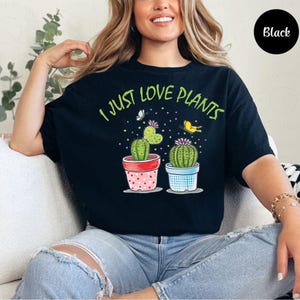 Citação engraçada de plantas, eu simplesmente amo plantas, presentes, plantas legais, eu molhei minhas plantas, clipart de ceifador, suculento, cartão de amante de plantas, mãe de planta,...