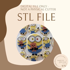 Yellow guy with Teddy cutter STL file