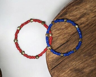 Evil eye bracelet set