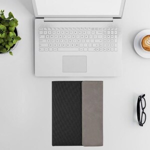Portafolio de cuero sintético, obsequio promocional, bloc de notas, organizador, obsequio para empleados, obsequio para nueva oficina, obsequio corporativo, obsequio de agradecimiento para maestros