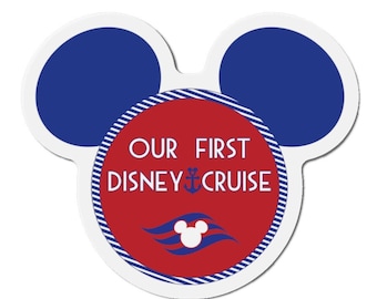 Cruise Door Magnet Nautical Theme to Celebrate Your First Disney Cruise