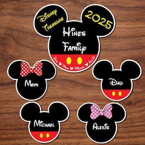 Classic Mickey Mouse Magnet for Disney Cruise Door Decorating - 5 and 8 inches