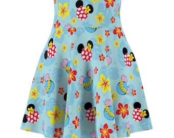 Lilo & Stitch Tropical Skater Skirt: Embrace the Aloha Spirit in Disney Fashion