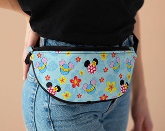 Aloha Adventure: Lilo & Stitch Disney Inspired Tropical Fanny / Waist Pack