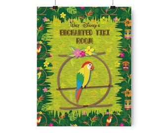 Enchanted Tiki Room featuring Jose Premium Matte Vertical Posters