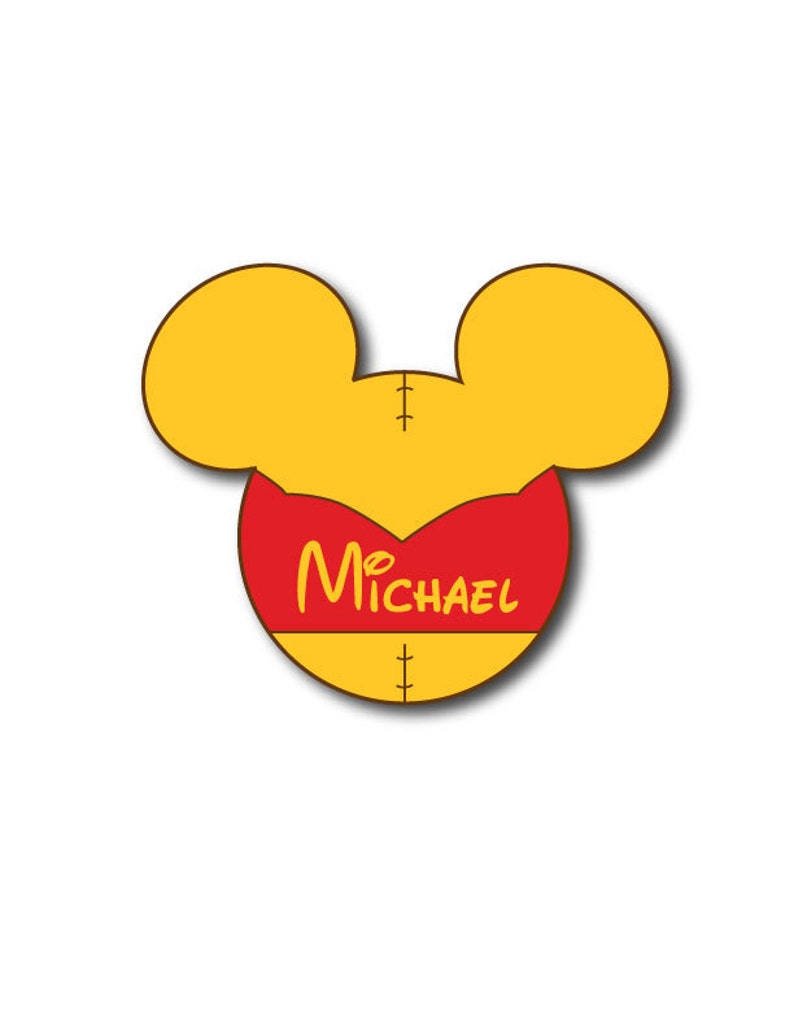 Eeyore Tigger Pooh Bear Pooh Mouse Head Magnets for Cruise Ship Door