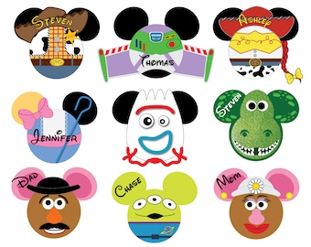 Cruise Door Magnets - Woody, Buzz & More! Decorate Your Disney Cruise Door Toy Story-tastic Magnets
