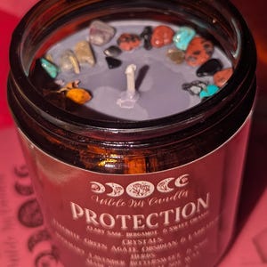Vela de intención: Protección