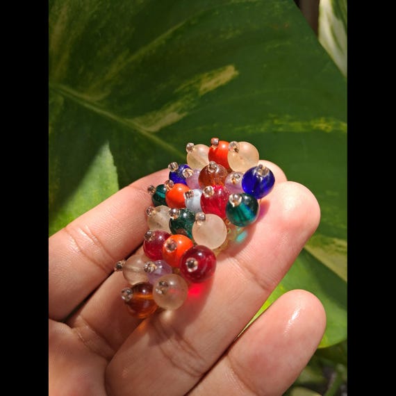 1940s? WW2 Era Miriam Haskell? Unsigned Multicolo… - image 11