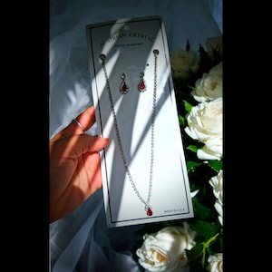 DeadStock: Vintage Genuine Austrian Crystal | Ruby Red Genuine Swarovski Crystal | Made in the U.S.A
