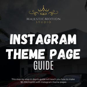 RESELL Ultimate MMR Instagram Theme Page Guide + 300 Faceless Videos for Viral Success