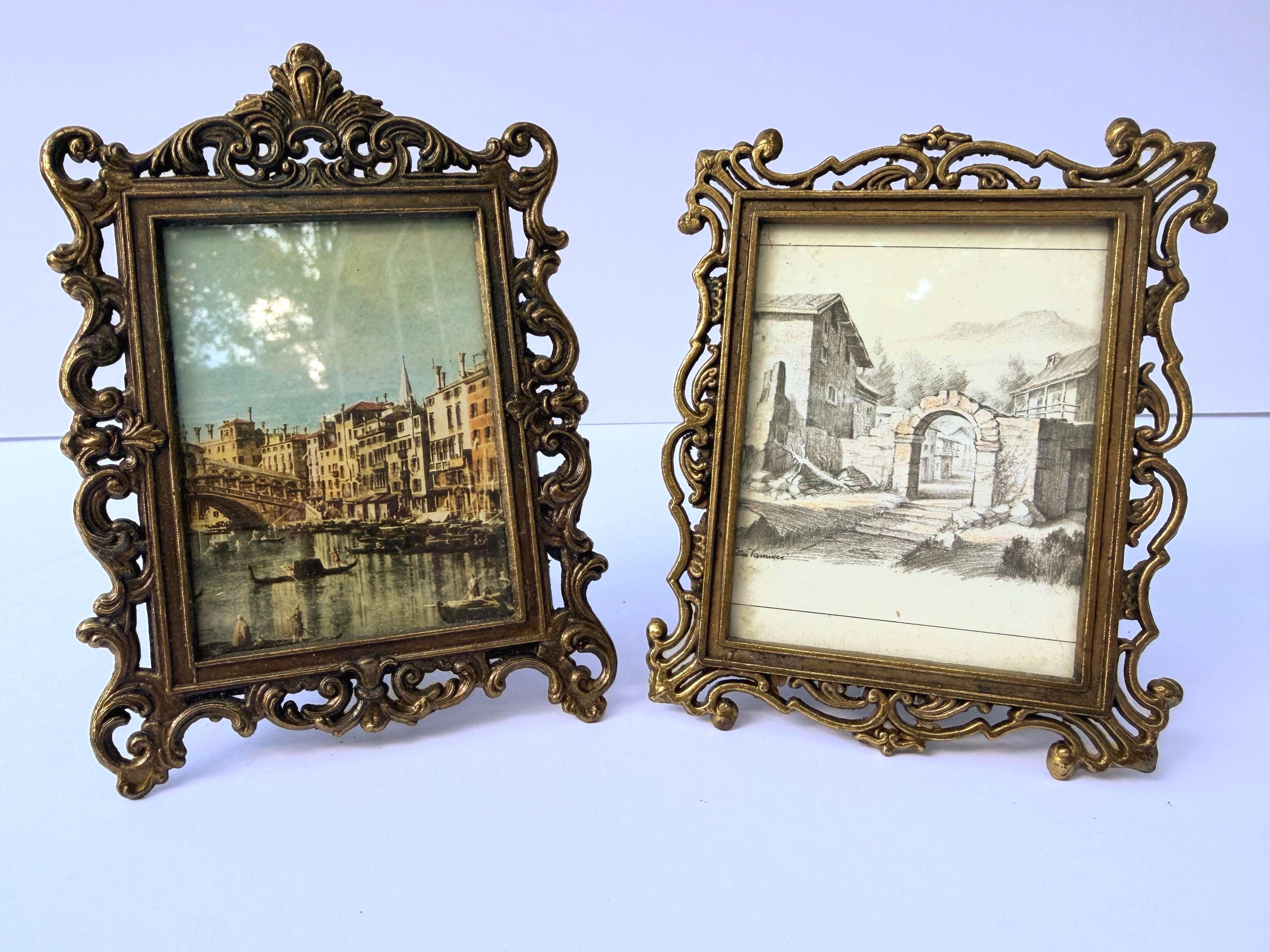 Vintage Picture Frames Made in Italy - Etsy