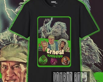 Ernest Scared Stupid T-Shirt: 90s Horror Movie Graphic Tee
