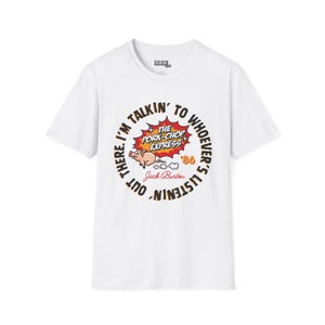 Camiseta unisex Jack Burton Pork Chop Express - Camiseta de la película Big Trouble Little China, top gráfico, camiseta de película vintage, ropa clásica de culto. imagen 3