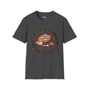 Camiseta unisex Jack Burton Pork Chop Express - Camiseta de la película Big Trouble Little China, top gráfico, camiseta de película vintage, ropa clásica de culto. imagen 7