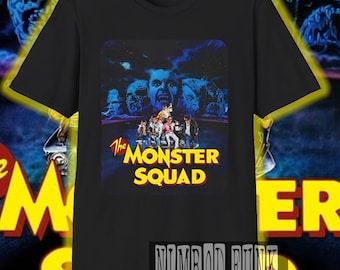 Camiseta Monster Squad: Camiseta divertida de película de terror, disfraz de Halloween