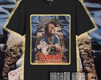 Ernest Goes to Jail T-Shirt: Unisex Softstyle Tee