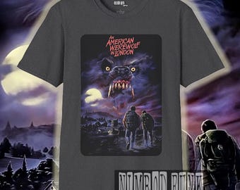 American Werewolf in London T-Shirt: Vintage Horror Movie Tee