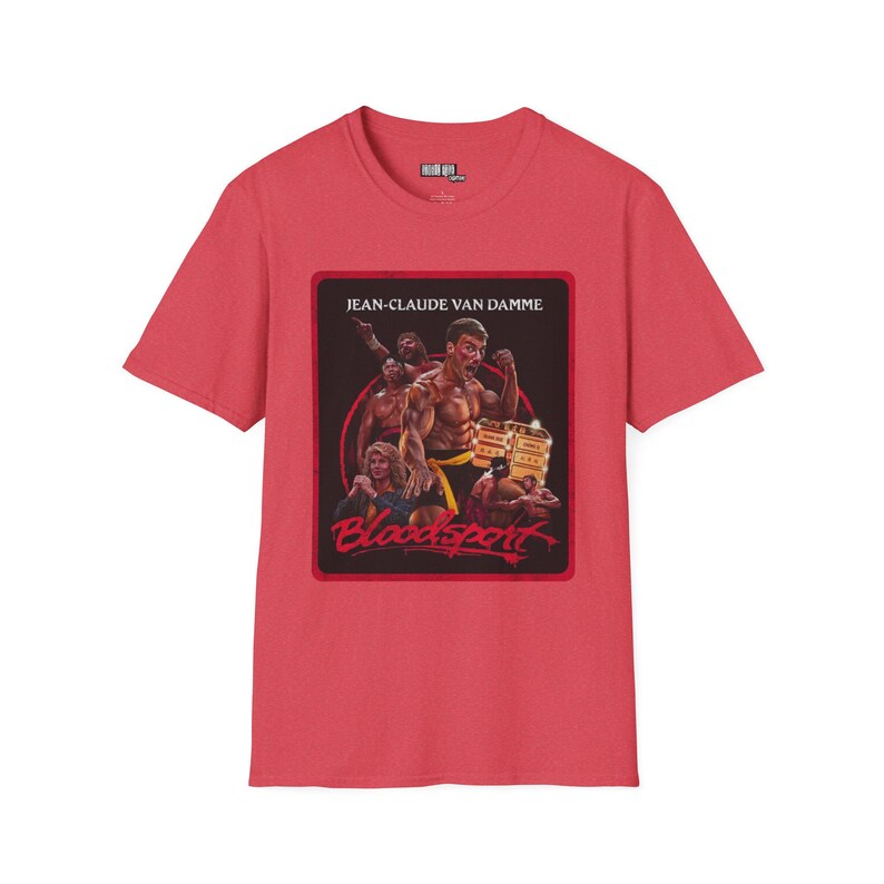 Camiseta de la película Bloodsport: Camiseta de la película de Jean-Claude Van Damme de los 90 imagen 8