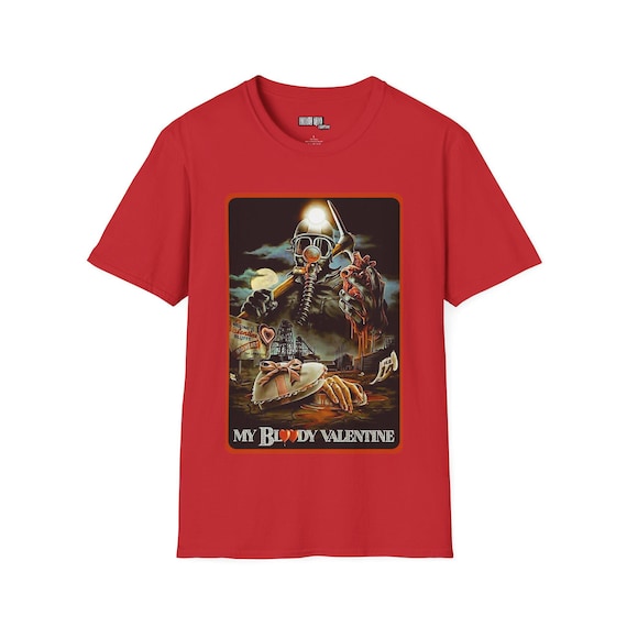 My Bloody Valentine T-shirt: Vintage Horror Movie Fan Tee - Etsy