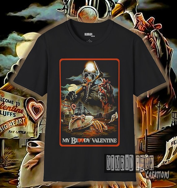 My Bloody Valentine T-shirt: Vintage Horror Movie Fan Tee - Etsy