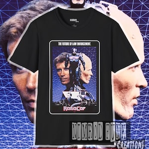 Robocop Retro Movie T-Shirt: 80s Sci-Fi Fan Apparel