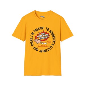 Camiseta unisex Jack Burton Pork Chop Express - Camiseta de la película Big Trouble Little China, top gráfico, camiseta de película vintage, ropa clásica de culto. imagen 5