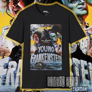Young Frankenstein Horror Comedy Tshirt, Funny Movie Tee, Vintage Film Lover Gift, Classic Monster Movie Shirt, Halloween Costume Apparel