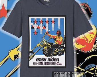 Easy Rider T-shirt Biker Vintage Style - Etsy