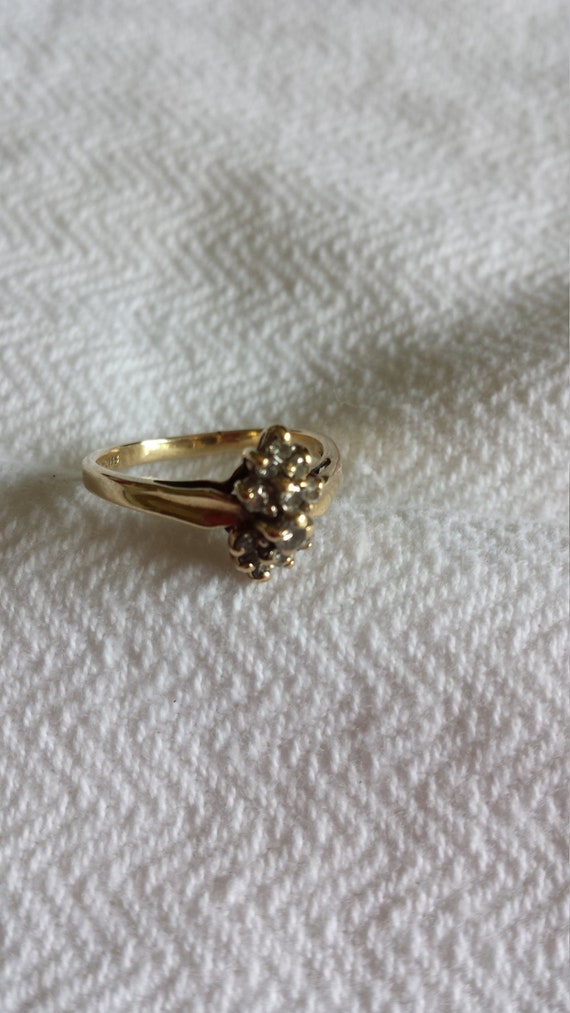 Diamond ring size 5 3/4