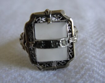Judith Jack sterling silver ring size 5.50