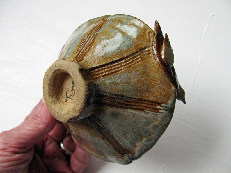 Woodland Bird Bowl Stoneware Clay image 5