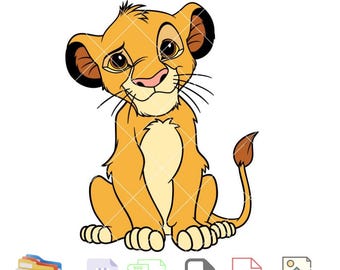 Simba Crown Svg, Lion King Svg, Hakuna Matata Svg, Kawaii Svg, Cricut ...