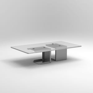 DIY Modern Table Plans | Plasma Cut | PDF Instruction | Metal Coffee Table | Steel And Glass Table | Office Furniture Plans | Loft Table |