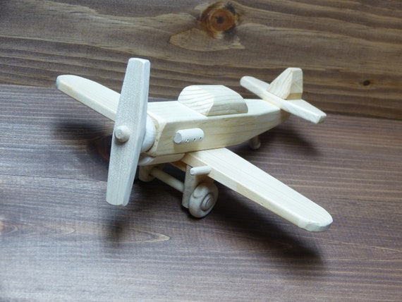 toy plane wooden