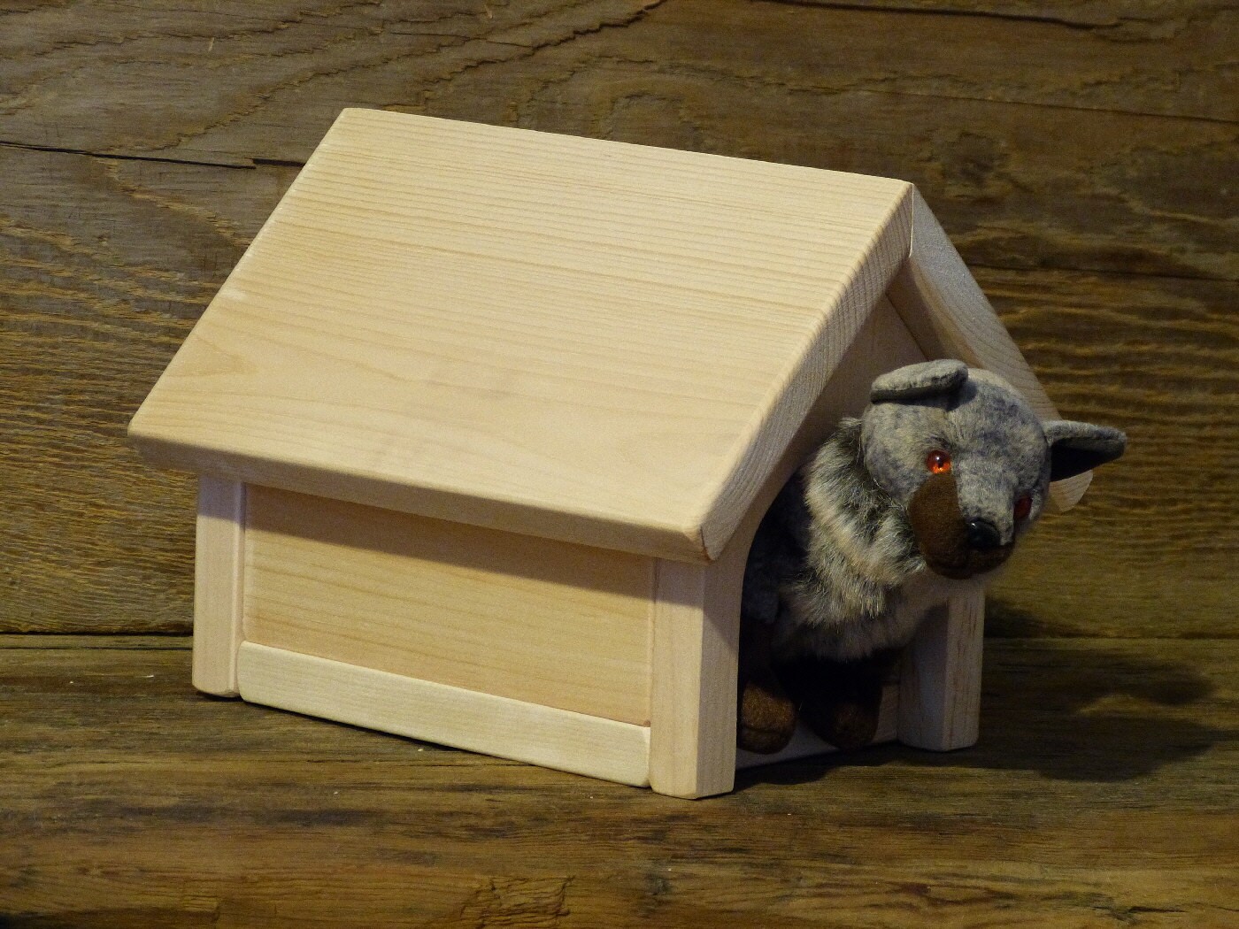 Wooden Toy Dog House Girls Stuffed Animal beanie baby House Etsy