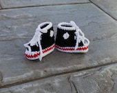 Baby High Tops in Black, Red, and White for Newborn, free shipping