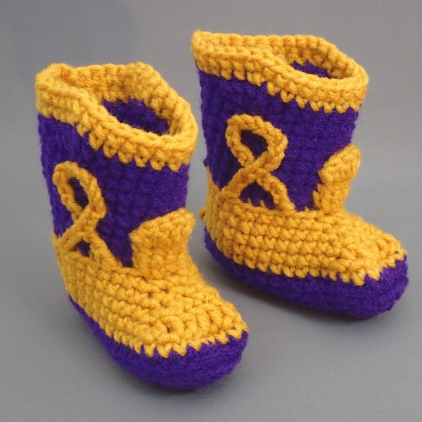 Baby Cowboy Boots, Purple, Gold, 0-3 Month, Free Shipping, Farm Baby Booties, Texas Baby, Country Baby Shower, Cowgirl Booties, Rodeo Boots