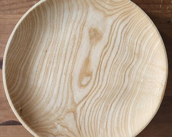 Ash wood plate