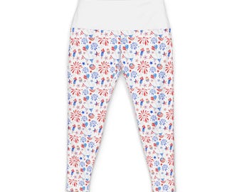 Yogabroek voor dames (AOP)