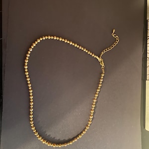 Gold beaded Necklace