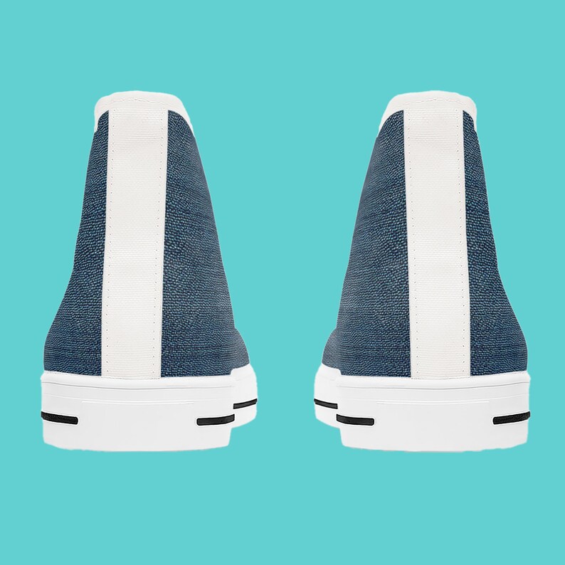Pattern Typewriter Print Men Women's High Top Shoes