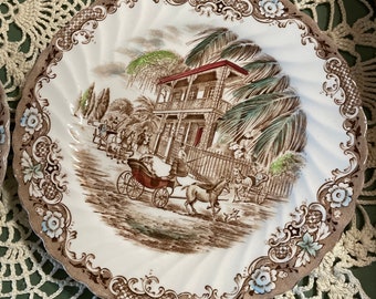 Heritage Hall, provincial New Orleans, set a 5  7 3/4 inch plates