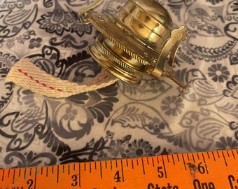 Kerosene Lamp burner Size #2 across with a 2" base includes wick. 3" across the top