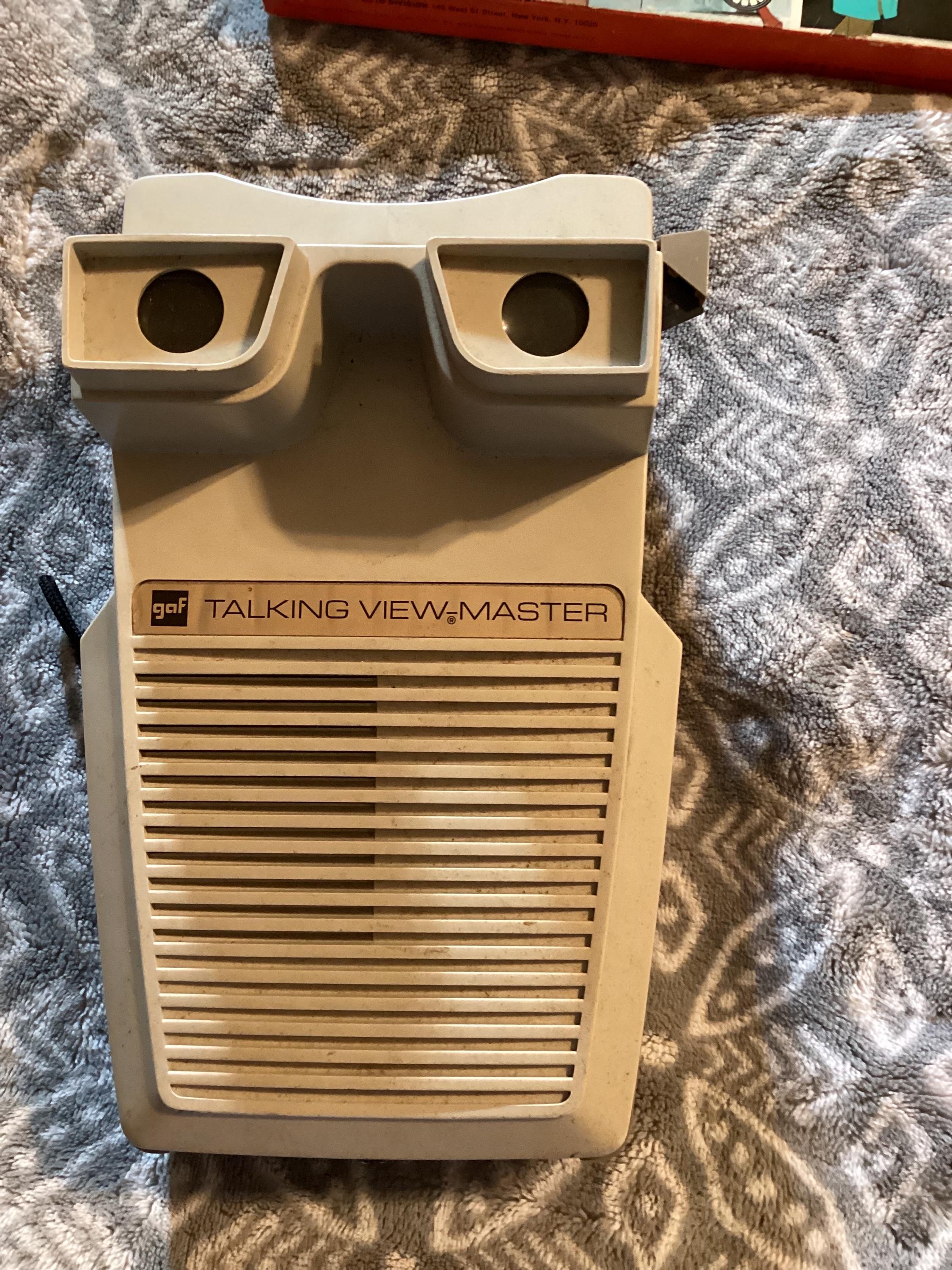 Rare Talking Viewmaster Reels Lot Of Vintage Disney GAF Talking