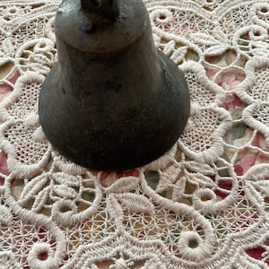 Vintage school dinner bell 4&quot;