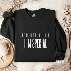 Sarcastic Unisex Sweatshirt, Humorous Gift for Friends, Funny Quote Sweatshirt, Great idea for Birthday gift, Quirky Pullover, Funny Sweater