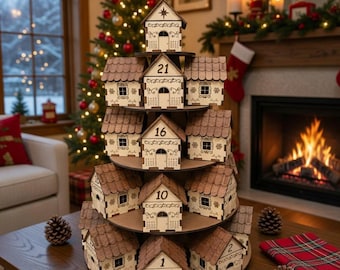Handmade Wooden Advent Calendar