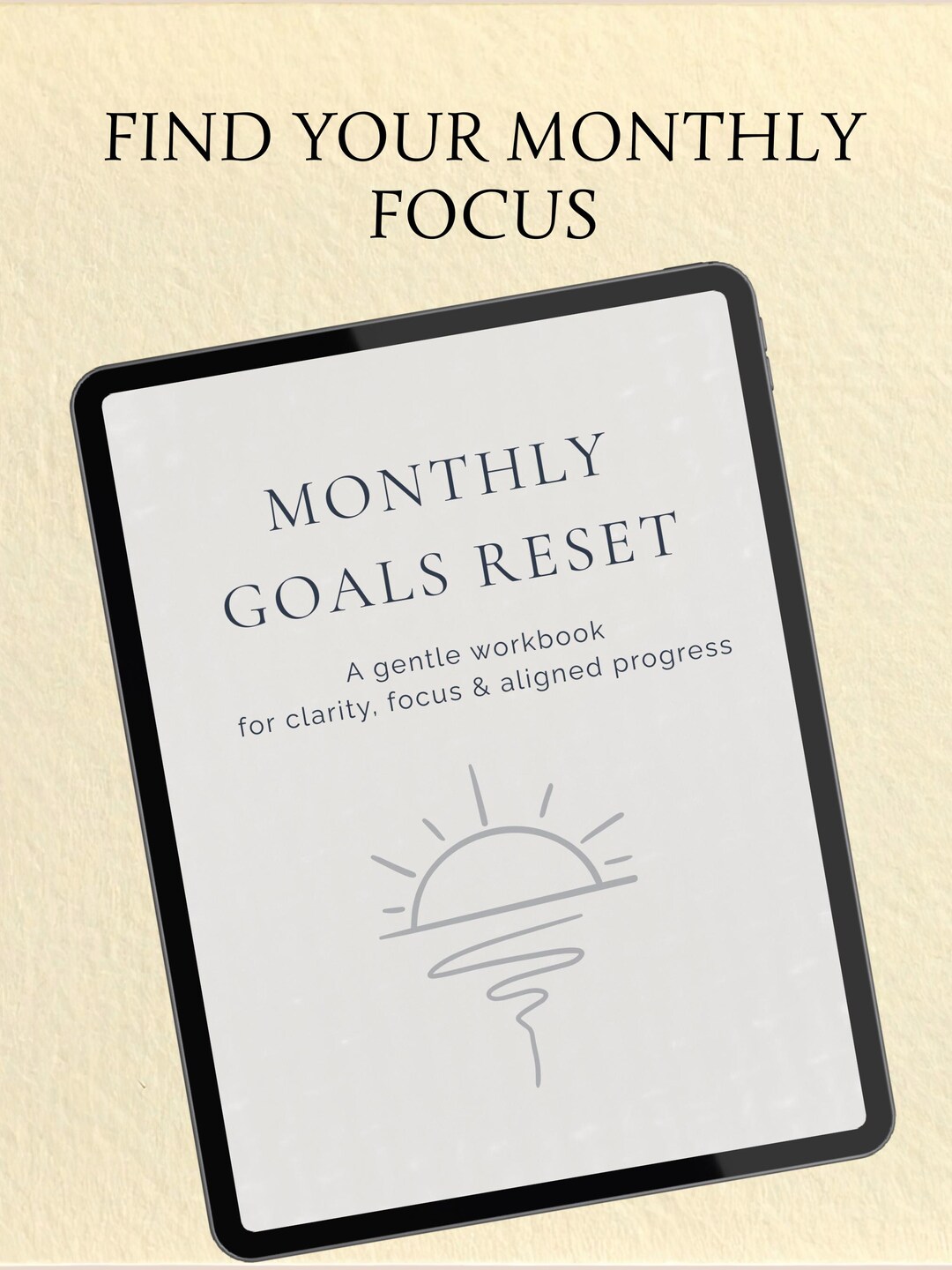 Monthly Goals Reset Workbook , Self-coaching Planner for Clarity ...