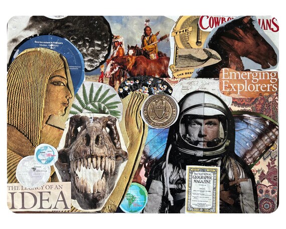 Space Cowboy Magazine Collage Ireland